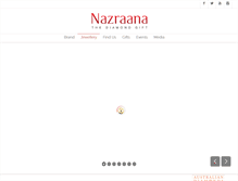 Tablet Screenshot of nazraanajewellery.com